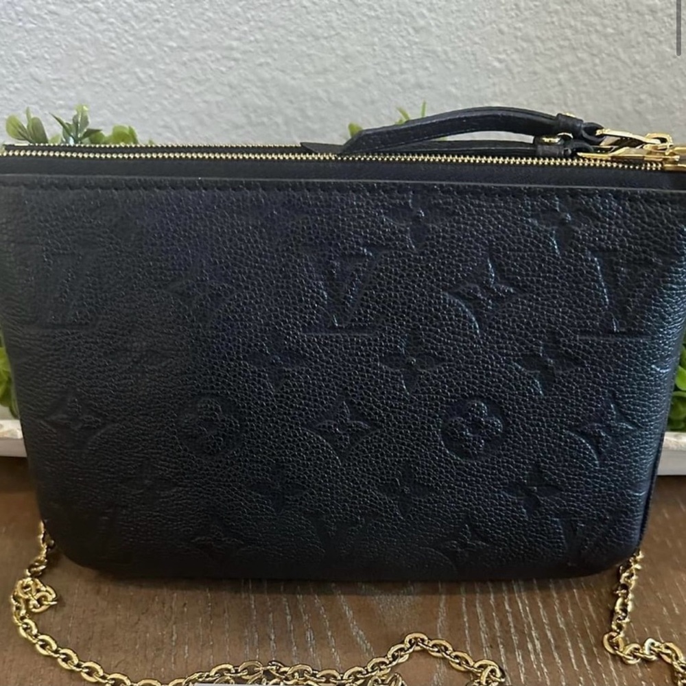 Louis Vuitton double zip pouchette